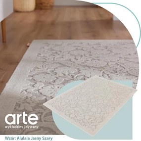 Koberec Agnella Noble Alulala svetlosivý