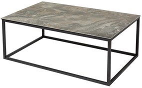 Konferenčný stolík Symbiosis 100cm mramorový vzhľad keramika