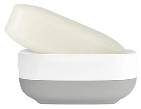 Kompaktná miska na mydlo JOSEPH JOSEPH Slim™ (biela, šedá) 70511