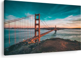 Obraz- Golden Gate, San Francisco (90x60 cm)