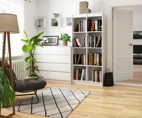 Regál Rainer (biela). Akcia -15%. Vlastná spoľahlivá doprava až k Vám domov. 1068790