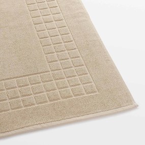 Goldea kúpeľňová froté predložka mozaika – béžová 50 x 70 cm