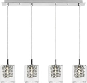 Rabalux 3116 - Krištáľový luster na lanku DUCHESS 4xG9/40W/230V