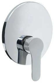 Mereo Mereo, Sprchová podomietková batéria bez prepínača, Zuna, Mbox, kryt, chróm, MER-CB60105ZA