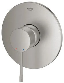 Sprchová batéria GROHE Essence New bez podomietkového telesa supersteel 24057DC1