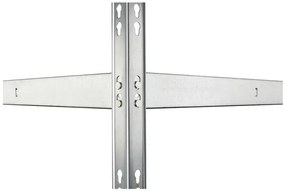 Parkside®  Rohový regál so 4 policami Rivet, 180 x 70 x 70 x 40 cm  (100373576)