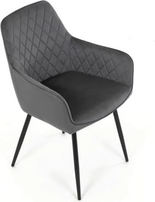 Jedálenská stolička sivá DCH-215 GREY4