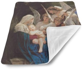 Sablio Deka pre bábätko Panna s anjelmi - William-Adolphe Bouguereau - 90x120 cm