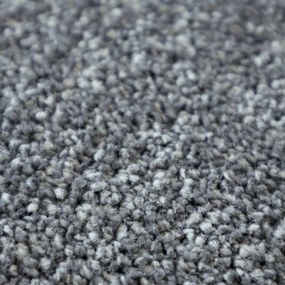 ITC, Metrážny koberec Feliz 096, na mieru, šíře 4m, šedá, filc, detská izba