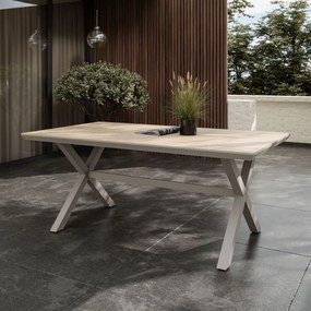 SÚPRAVA ZÁHRADNÉHO NÁBYTKU NELSON 6 x STOLIČKA + STÔL