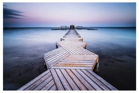 Obraz 113x85 cm Twilight Pier – Styler