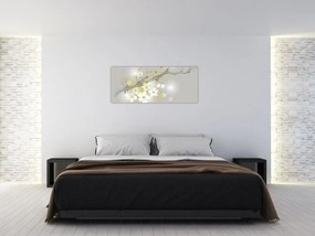 Obraz rozkvitnutej vetvičky (120x50 cm)