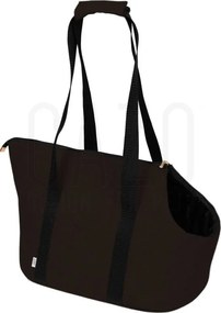 Prepravná kabelka pre psa hnedá 30×40×24 cm