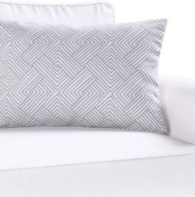 Karin - jednoduchá obliečka, 60x40cm farba produktu strieborná látka zapletaná, vzorované