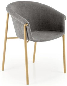 Stolička K489 sivá