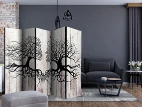 Paraván - A Kiss of a Trees II [Room Dividers] Veľkosť: 225x172, Verzia: Obojstranný