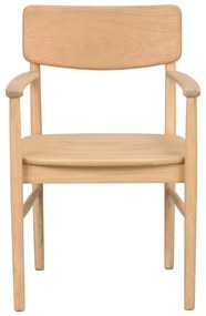 Jedálenská stolička z dubového dreva v prírodnej farbe Maidstone – Rowico