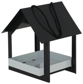 Antracitovosivá vtáčia búdka Esschert Design