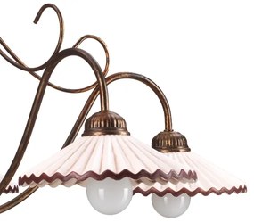 ONLI - Luster na reťazi ROSINA 5xE14/6W/230V