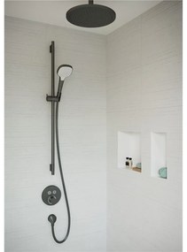 HANSGROHE ShowerSelect S termostat pod omietku pre 2 spotrebiče, kartáčovaný čierny chróm, 15743340