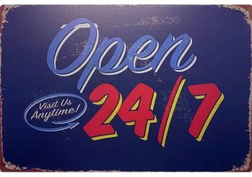 Ceduľa Open 24/7