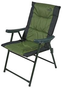 Zelená skladacia kempingová stolička