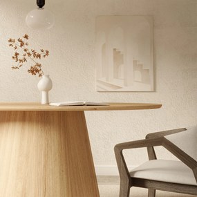 Jedálenský stôl SOLAN 160 cm dub prírodný