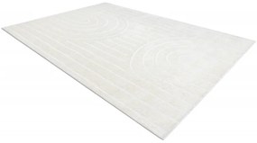 Dywany Łuszczów, Kusový koberec Mode 8494 geometric cream, 240x330, biela, chodba / predsieň