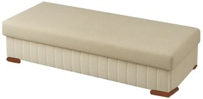 Posteľ BOX SPRING bez čiel Novo 80x200cm - béžová