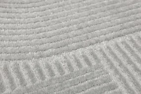 Koberec MISHA J087A svetlosivý / tmavosivý