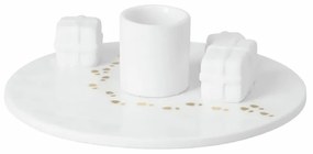 räder Porcelánový svietnik Santa's Workshop