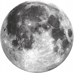 Dekoračná nálepka na stenu mesiac 71 cm