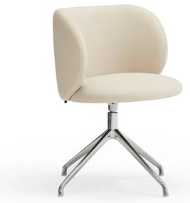 Béžové čalúnené jedálenské kreslo Mogi – Teulat