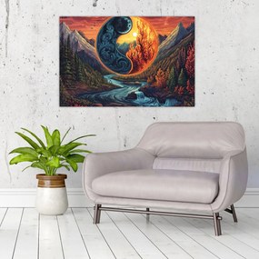 Obraz - Živly (90x60 cm)