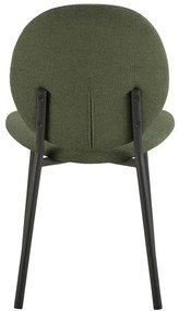 Jídelní židle CLIFF lesní zelená