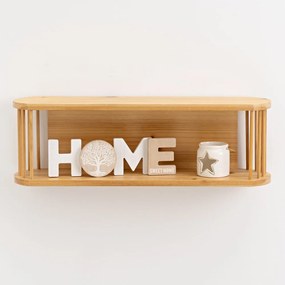 Police na obrázky z topoľového dreva v prírodnej farbe 60 cm Aspen – Casa Selección