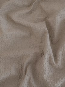 Krepová obliečka na vankúš Renforcé 40 × 40 cm - Julia sivohnedá