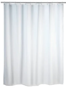 Biely sprchový záves s protiplesňovou povrchovou úpravou Wenko, 180 × 200 cm