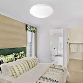Toolight - LED stropné svietidlo 38cm okrúhle 1x24W APP757-1C, biela, OSW-06513