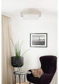 Brilagi - Stropné svietidlo DOVER SPACE LED/12W/230V pr. 50 cm šedá/krémová