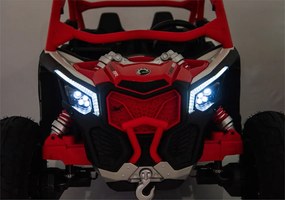 LEAN CARS Maverick CAN-AM Turbo RS STRONG AIR Červená batéria Auto