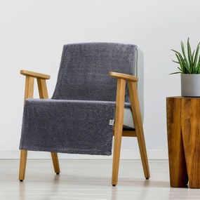 DEKA Z MIKROFLANELU LORI 70X160 CM SIVÁ