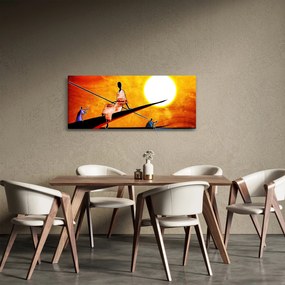 Obraz dobovej starovekej maľby (120x50 cm)