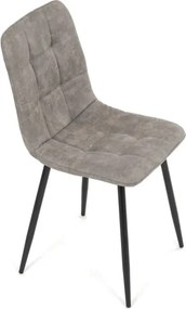 Jedálenská stolička sivá CT-281 GREY3