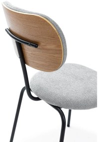 Svetlosivé jedálenské stoličky v súprave 4 ks Dash – Marckeric