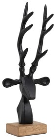 Kovová soška (výška 34 cm) Reindeer Head – PT LIVING