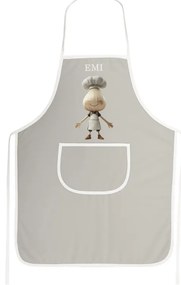 Kuchynská zástera Garlico EMI, čierna