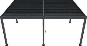 Bioklimatická pergola INTRO DUO 6x4m, hliník, voľne stojaca