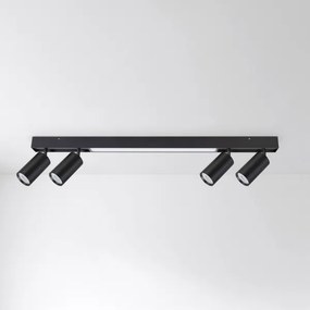 BRILAGI - LED Bodové svietidlo SELE 4xGU10/30W/230V + LED/20W čierna