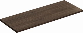 Závěsná skříňka pod umyvadlo Villa s deskou 120 cm ořech